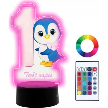 Lampička Plexido vícebarevná Noční lampa