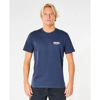 Pánské tričko Tričko Rip Curl SURF REVIVAL INVERTED TEE Navy velikost L