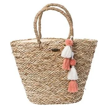 Kabelka Kabelka Rip Curl SHORELINES STRAW BEACHBAG Natural velikost O/S