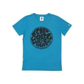 Tričko Rip Curl WETTIE LOGO TEE Vivid Blue velikost M