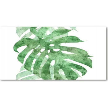 Obraz Kuchyňský panel mezi skříňky Monstera 140x70 + lepidlo