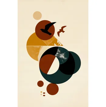 Plakát Plakát Kosmické Migrace bez rámu 61 x 91,5 cm