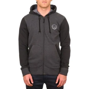 Dámská mikina Mikina Rip Curl VARSITY HZ FLEECE Black velikost L