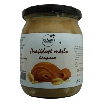 Arašídové máslo Crunchy 500 g LES FRUITS DU PARADIS