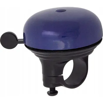 Zvonek na kolo Zvonkohra YWS-318S Ocel/PVC 55mm MODRÁ