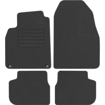 autokoberec GRAFIT velurové autokoberce + stupačka SAAB 9-3 II CABRIO 02-11