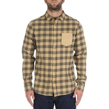 Pánská košile Košile Rip Curl DROPPED LS SHIRT Antique Bronze velikost XL