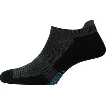 Ponožky PAC BK 1.1 BIKE FOOTIE ZIP Black velikost 44-47