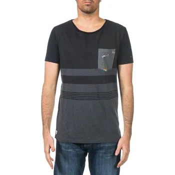 Tričko Rip Curl NEW BEAT S/S TEE Black Marled velikost XL