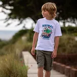 Tričko Animal SHREDDER White velikost BXL