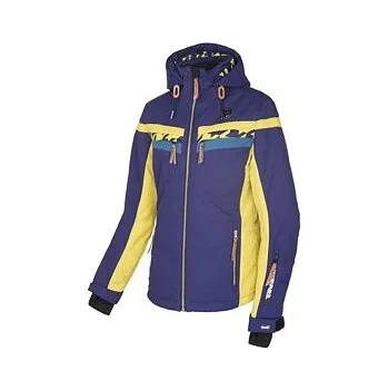 Chlapecká bunda Bunda Rehall ACER Houndstooth Purple & Mustard velikost L