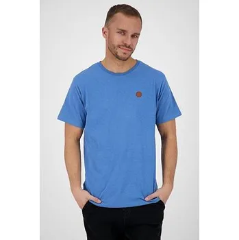 Tričko Alife and Kickin MADDOXAK A Indigo Melange velikost XXL