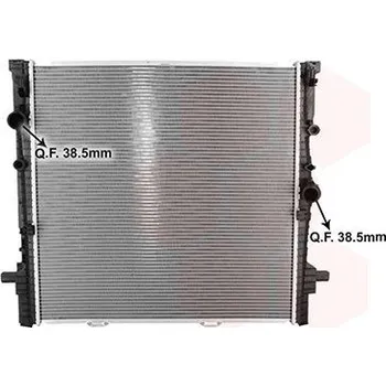 Chladič motoru Chladič, chlazení motoru VAN WEZEL 06012764