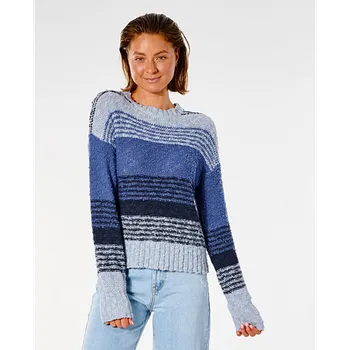 Pánská mikina Svetr Rip Curl DRIFTER SWEATER Blue velikost XS