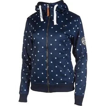 Pánská mikina Mikina Rehall ROSE Snowflakes Navy velikost XXL