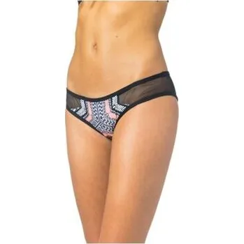 Dámské plavky Plavky Rip Curl ECLIPSE LUXE HIPSTER Black velikost XL