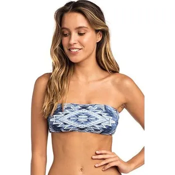 Dámské plavky Plavky Rip Curl MOON TIDE BANDEAU Blue velikost M
