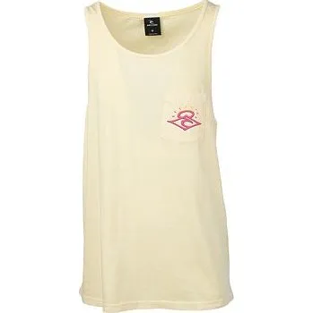 Tílko Rip Curl SO AUTHENTIC TANK Pale Yellow velikost S