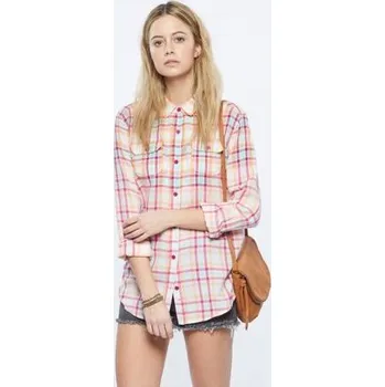 Pánská košile Košile Animal THALI Damson Purple velikost 08