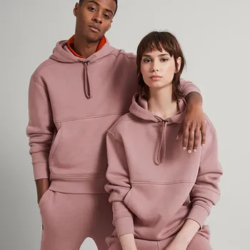 Pánské oblečení Mikina Kathmandu ANY-TIME SWEATS UNISEX HOODIE NZ1-Dark Mineral velikost M