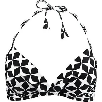 Dámská móda Plavky Barts LOLA HALTER TOP Black velikost 40