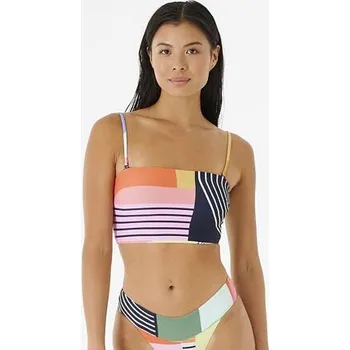 Dámská móda Plavky Rip Curl DAY BREAK LONG LINE BANDEAU Multico velikost M