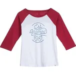 Tričko Animal WIPEOUT Dragon Red Marl velikost 06