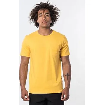 Pánské tričko Tričko Rip Curl ECO CRAFT S/S TEE Washed Yellow velikost L