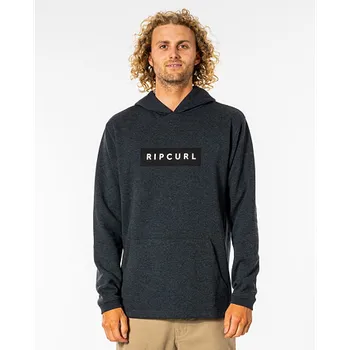 Pánská mikina Mikina Rip Curl VAPORCOOL HOOD Black Marled velikost XL
