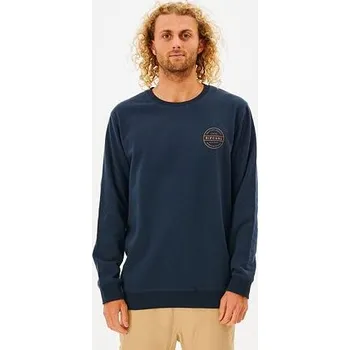 Pánská mikina Mikina Rip Curl RE ENTRY CREW Dark Navy velikost S