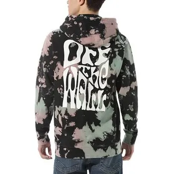 Pánské oblečení Mikina Vans HELL YEAH TIE DYE PO Black Tie Dye velikost S