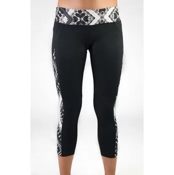 Dámské legíny Legíny Hurley DRI-FIT PANELED LEGGING Black T velikost S