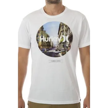 Pánské tričko Tričko Hurley CURREN CAPLES INSTAGRAM White velikost XL