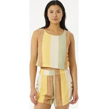 Tílko Rip Curl TRIPPIN STRIPE TOP Yellow velikost L