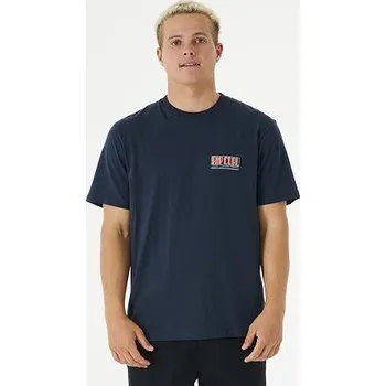 Pánská móda Tričko Rip Curl SOUL ARCH TEE Dark Navy velikost XXL