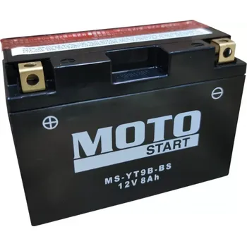 Motobaterie Motostart MS-YT9B-BS motobaterie 12V, 8Ah, 115A