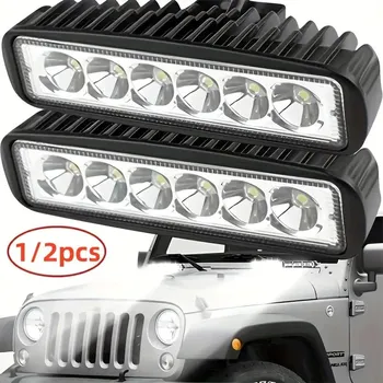 Denní svícení 2x DRL LED osvětlení pro auto denní svícení