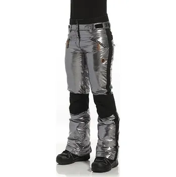 Kalhoty Rehall LATOYA Metallic Silver velikost XS