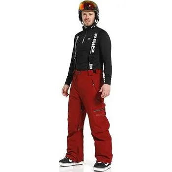 Snowboardové kalhoty Kalhoty Rehall POKER-R Burgundy velikost XXL