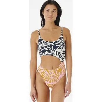 Dámské oblečení Plavky Rip Curl AFTERGLOW SWIRL CHEEKY 1 PIECE Pink velikost XS