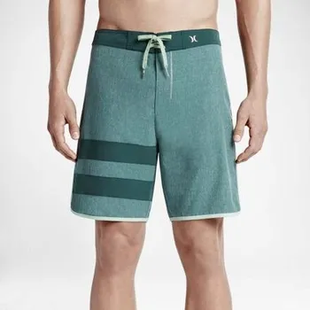 Dámské plavky Plavky Hurley PHANTOM BLOCK PARTY HEATHER 19 Dark Emerald velikost 34