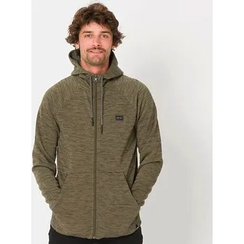 Pánská mikina Mikina Animal VENTURE Olive Marl velikost L