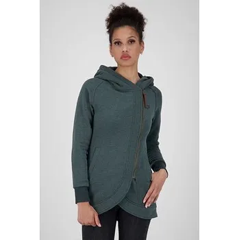 Dámská mikina Mikina Alife and Kickin MARYAK A Dark Forest Melange velikost XL