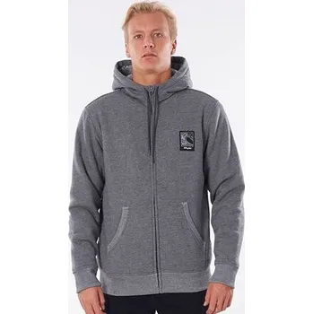 Pánská mikina Mikina Rip Curl AGILE LINED FLEECE Z/T HD Dark Grey Marle velikost XXL