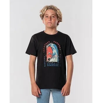 Tričko Rip Curl ENDLESS PARADISE S/S TEE Black velikost 12