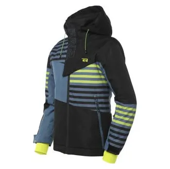 Chlapecká bunda Bunda Rehall RECEIVER YTH Stripes Lime Green velikost 164
