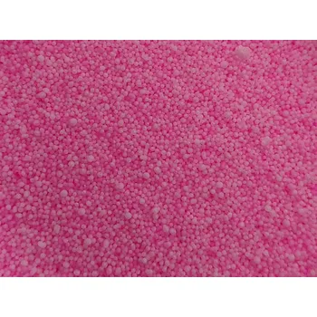 Výroba svíčky Vosk na sypané svíčky - RUŽOVÝ SYTÝ (Barevný vosk na sypanou svíčku + KNOTY)