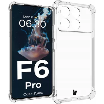 Pouzdro na mobilní telefon Zadní Kryt Bizon pro POCO F6 Pro bezbarvé