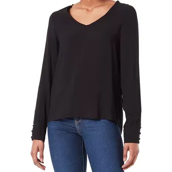 Černá halenka Vero Moda (Dámská černá halenka značky Vero Moda)