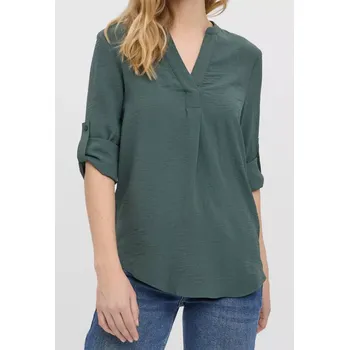 Dámská halenka Zelená halenka Vero Moda (Dámská zelená halenka značky Vero Moda)